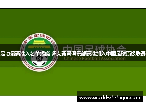 足协最新准入名单揭晓 多支新晋俱乐部获准加入中国足球顶级联赛 足协最新准入名单揭晓 多支新晋俱乐部获准加入中国足球顶级联赛