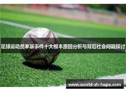 足球运动员家暴事件十大根本原因分析与背后社会问题探讨